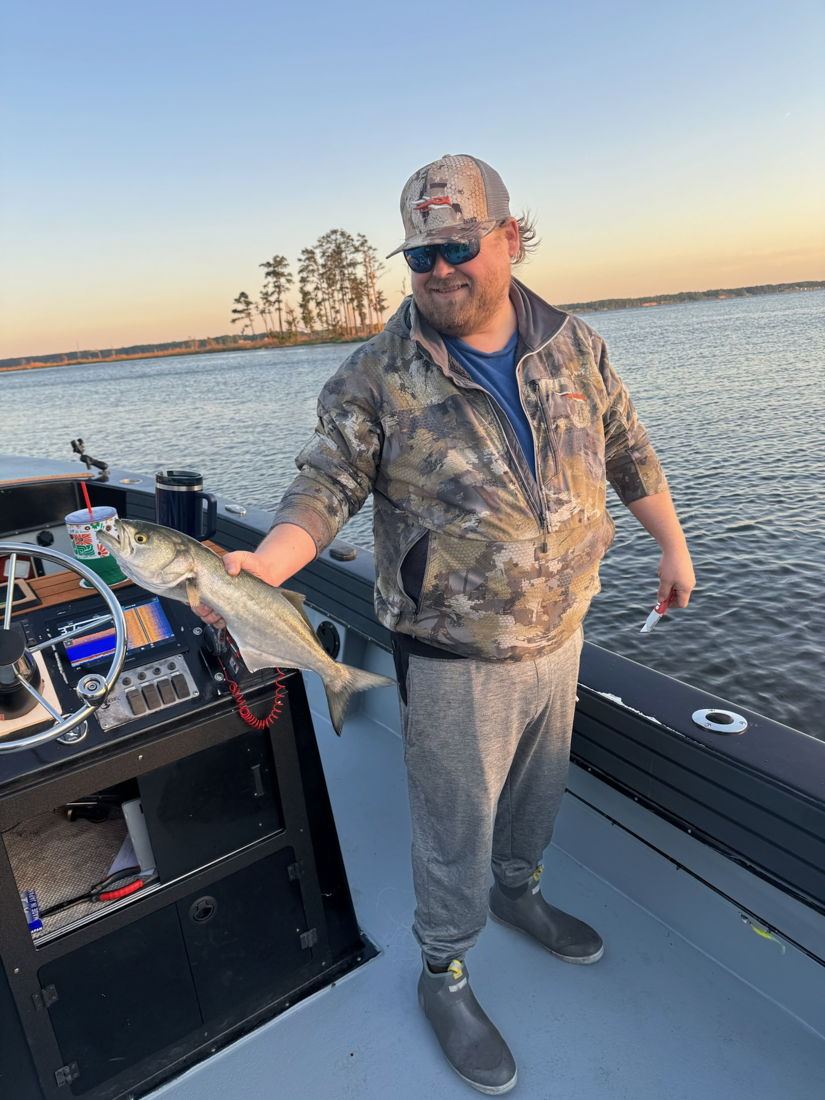 Fishing the Pamlico River